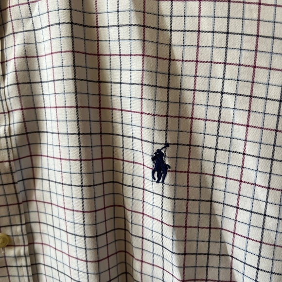 RALPH LAUREN BUTTON DOWN SHIRT 2XLT CHECKED PREPPY OFFICE CLASSIC TIMELESS - Picture 7 of 12